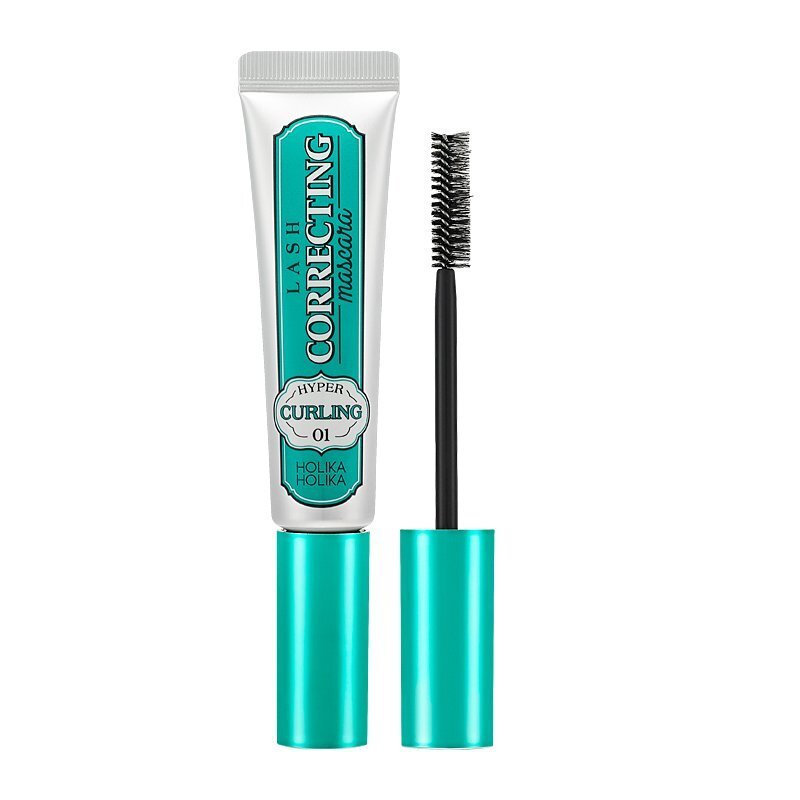 Holika Holika Lash Correcting Mascara 01 Hyper Curling – blakstienų tušas su akių makiažo valikliu